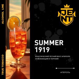 Jent Alcohol Line - Summer 1919